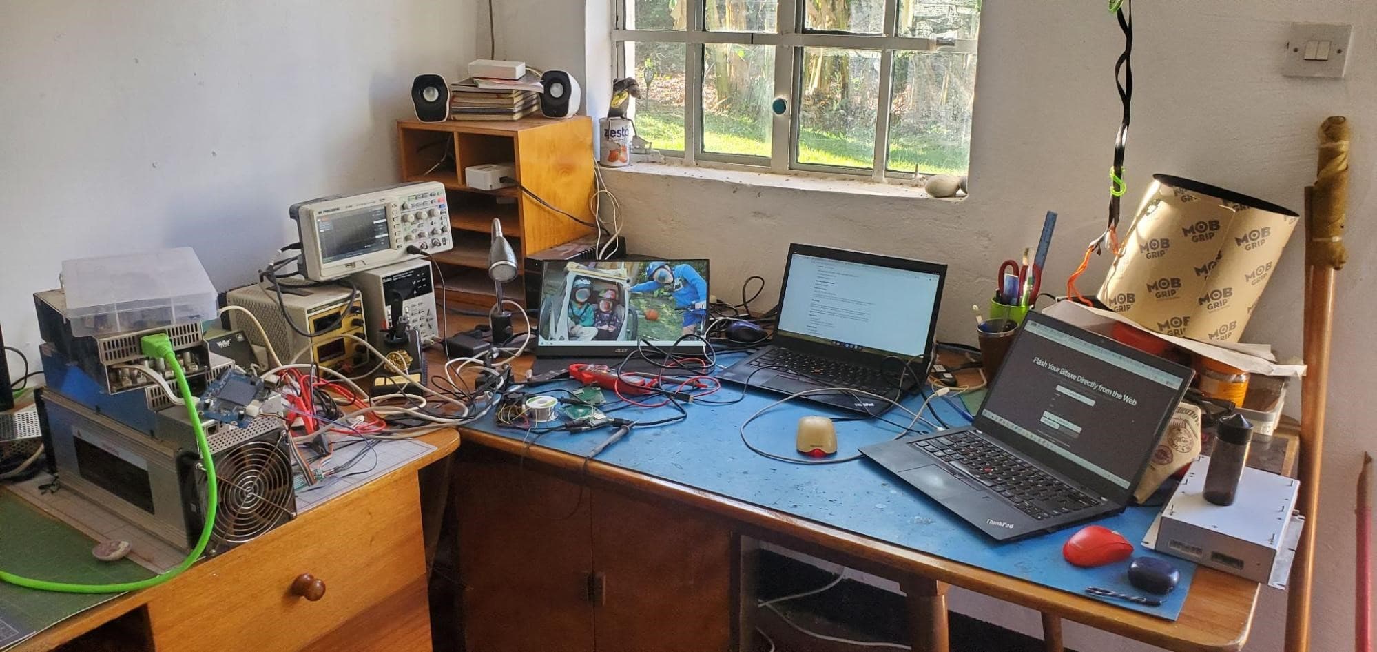 Kurt Unger's hardware workbench